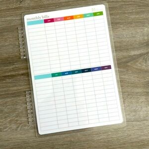 Monthly Bill Tracker